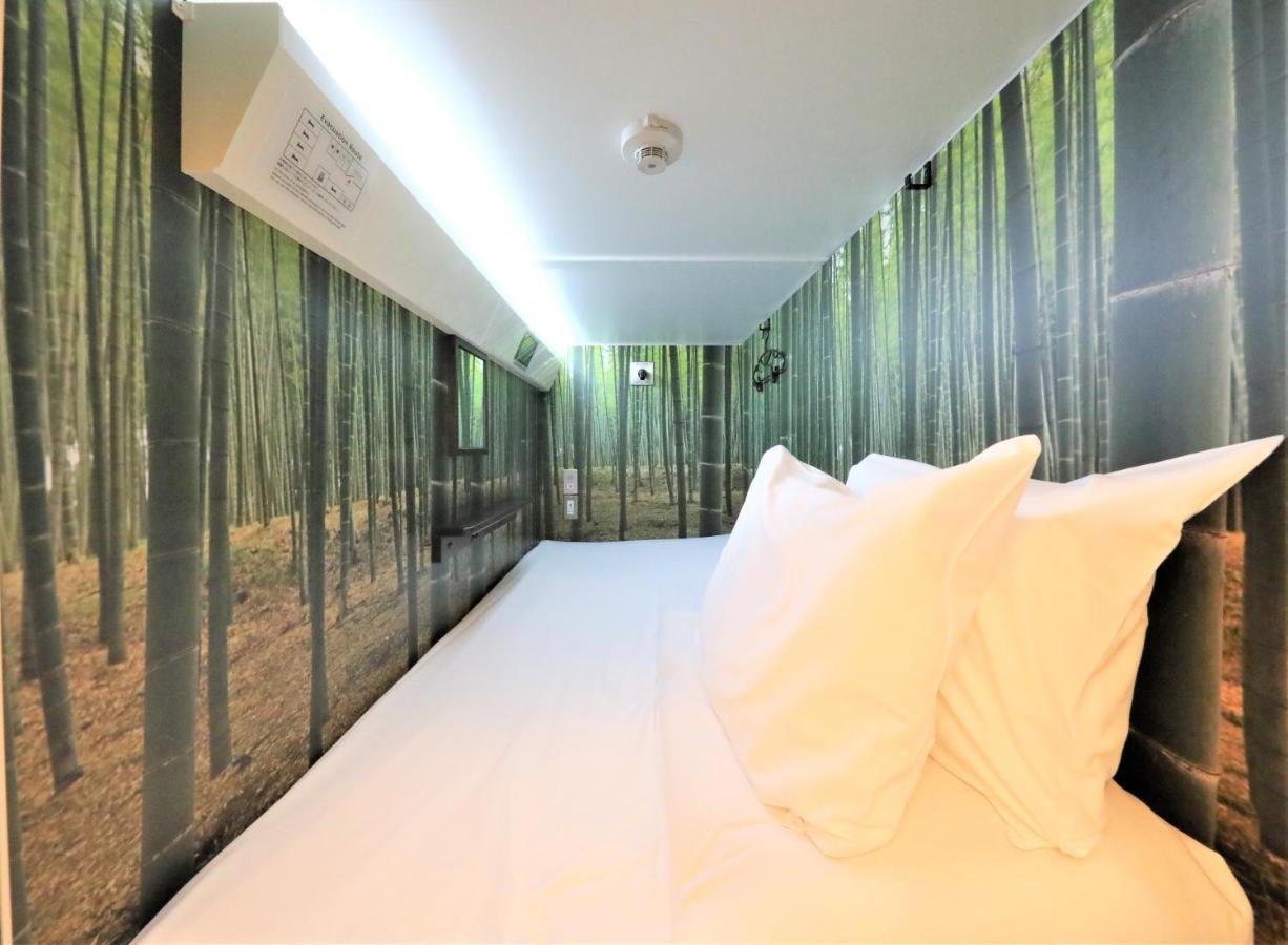 Shibuya Capsule Bamboo Hotel Токио Экстерьер фото