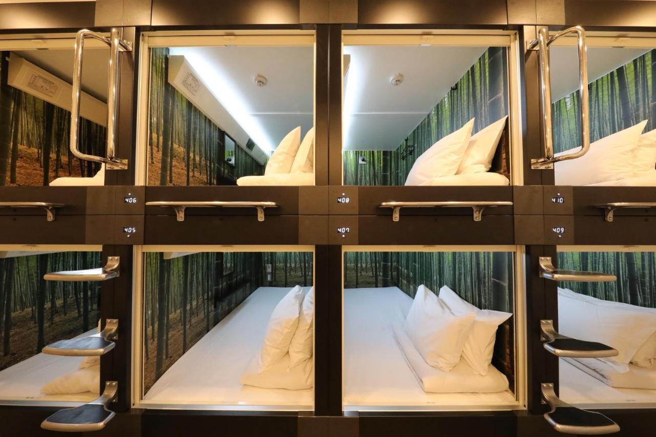 Shibuya Capsule Bamboo Hotel Токио Экстерьер фото